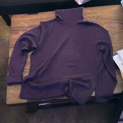 Medium Purple Turtleneck 
