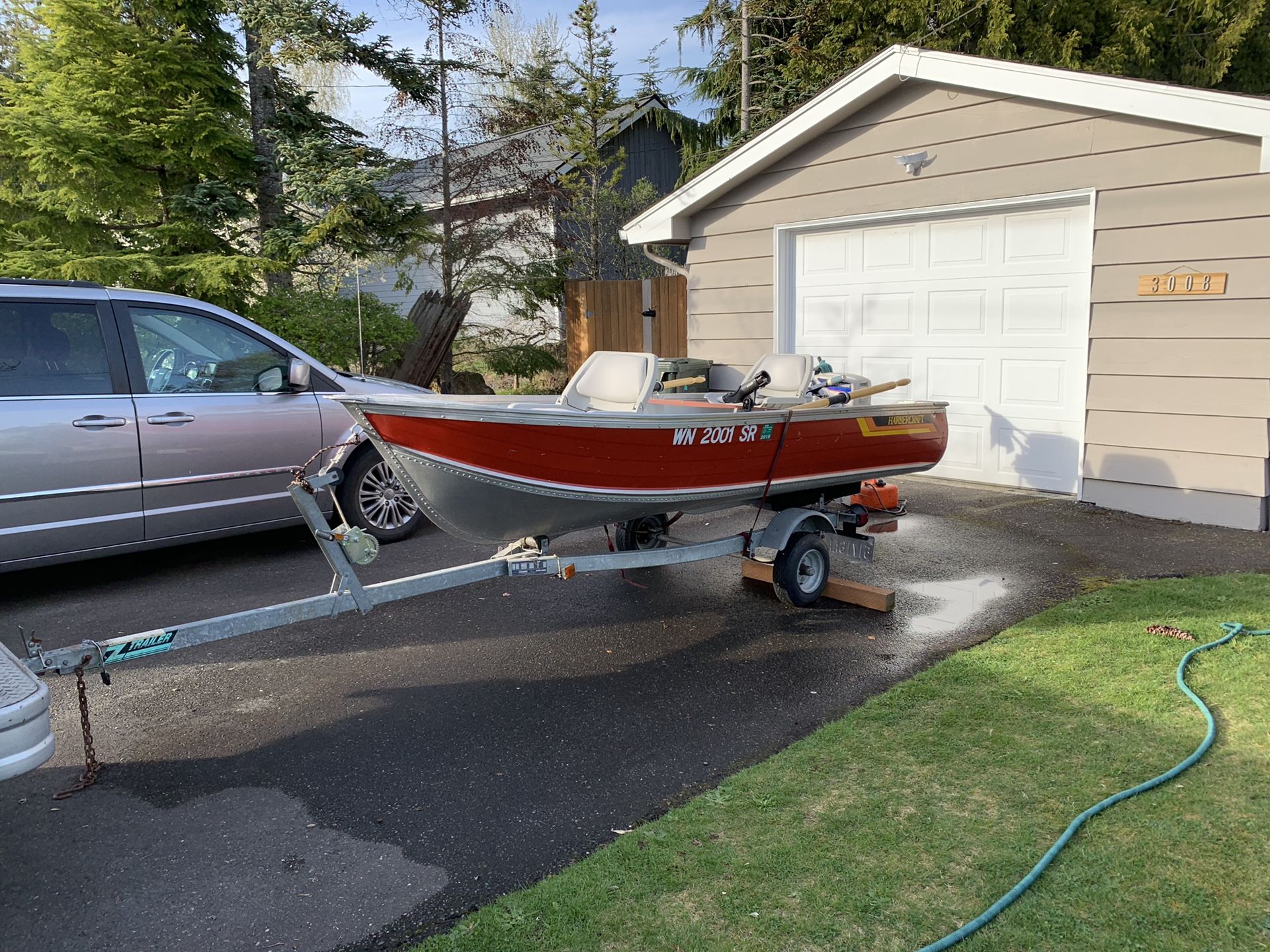 12’ Habercraft Aluminum Boat