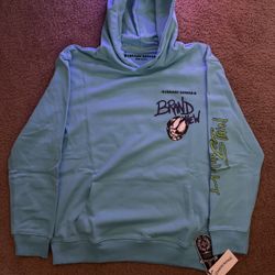 Light Blue Chrome Hearts Hoodie