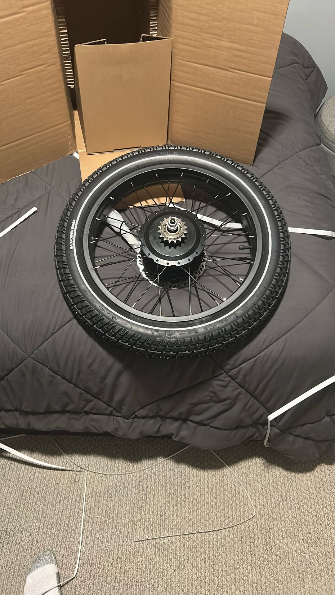 rad runner 2 motor and wheel