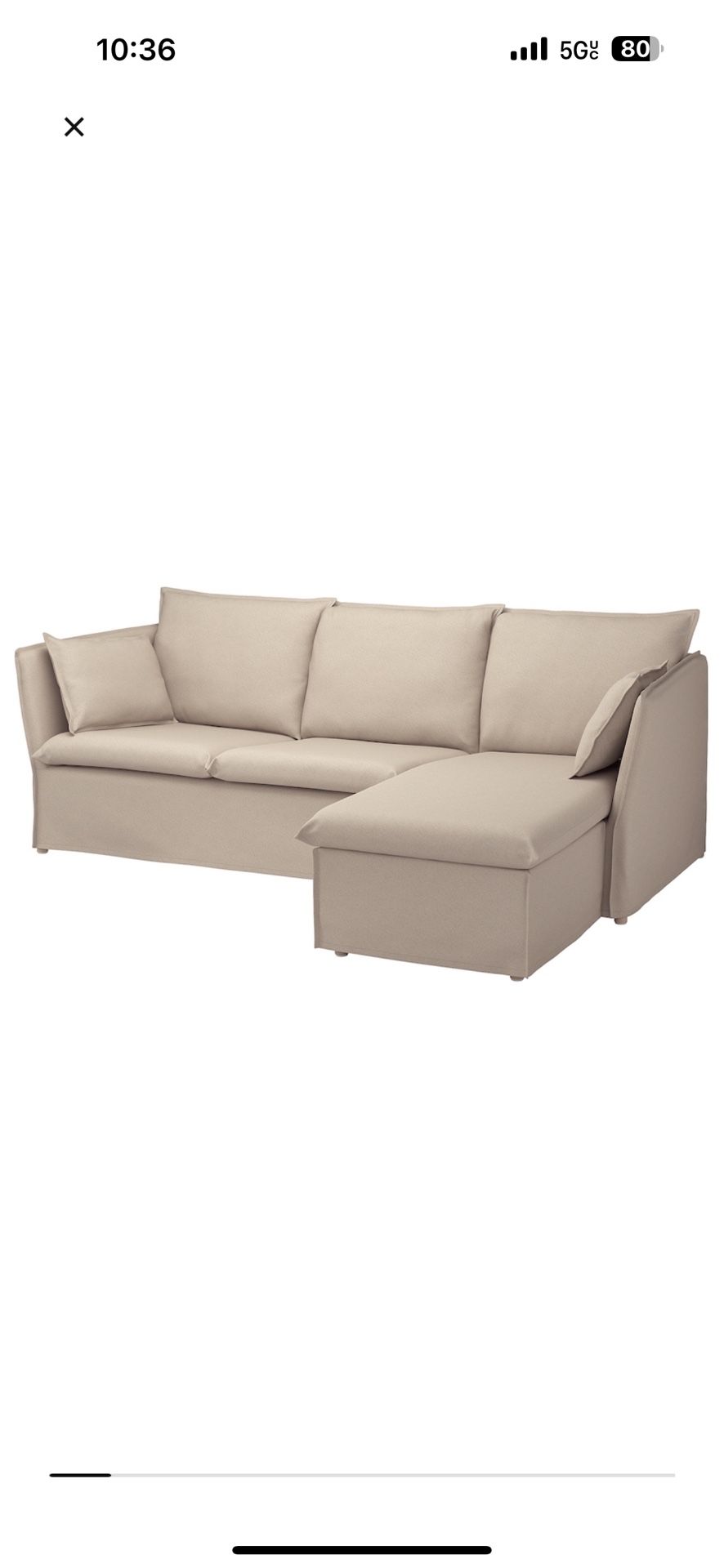 IKEA Backsälen Couch
