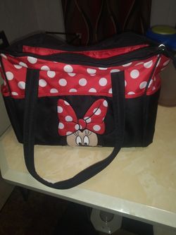 Minnie mouse diaper bag