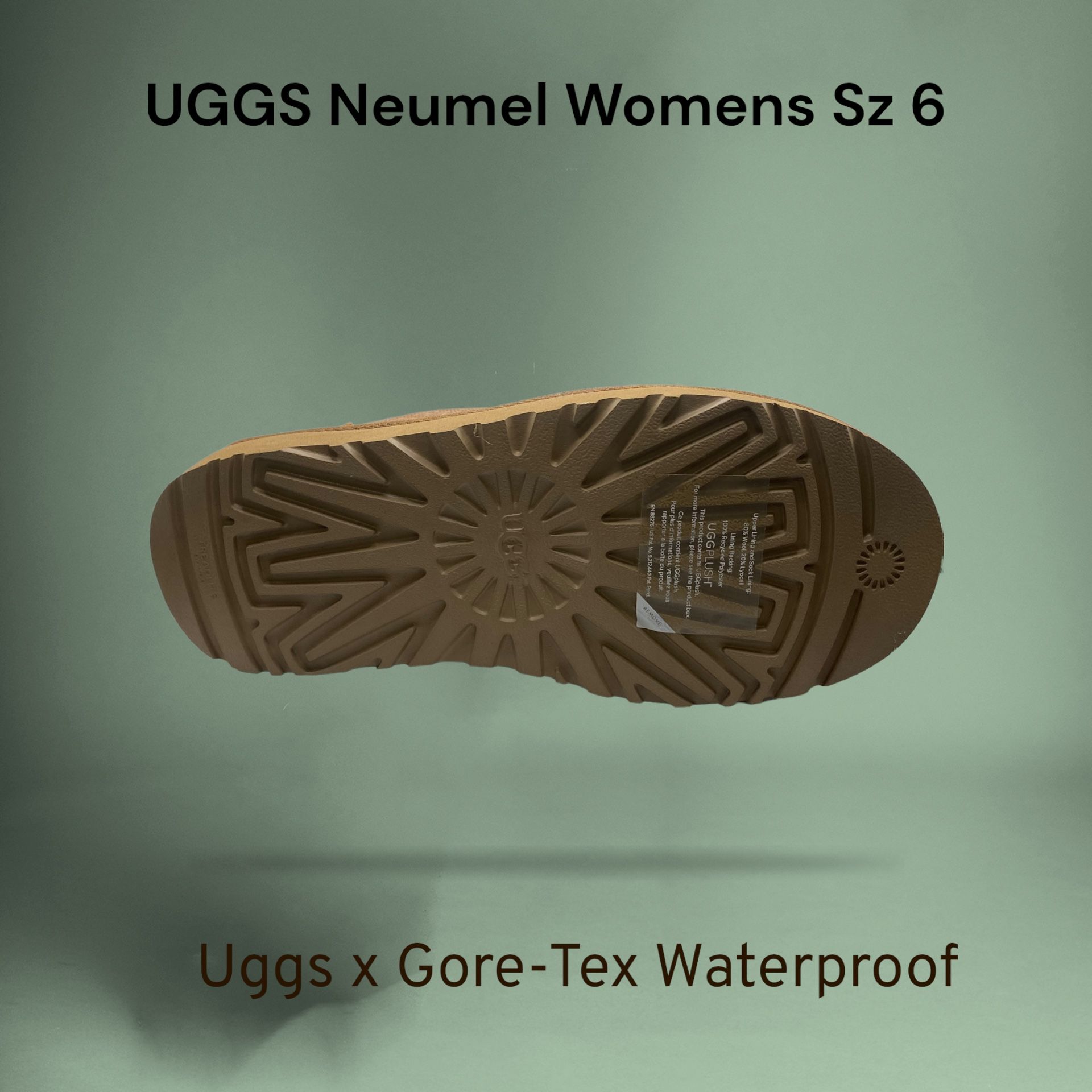 専用　UGG UGG x Gore Tex Men's Sz 5 Women's Sz 6 Waterproof