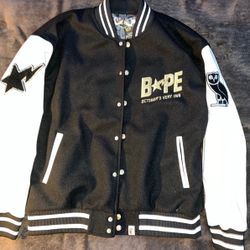 Drake X Bape Varsity Jacket 