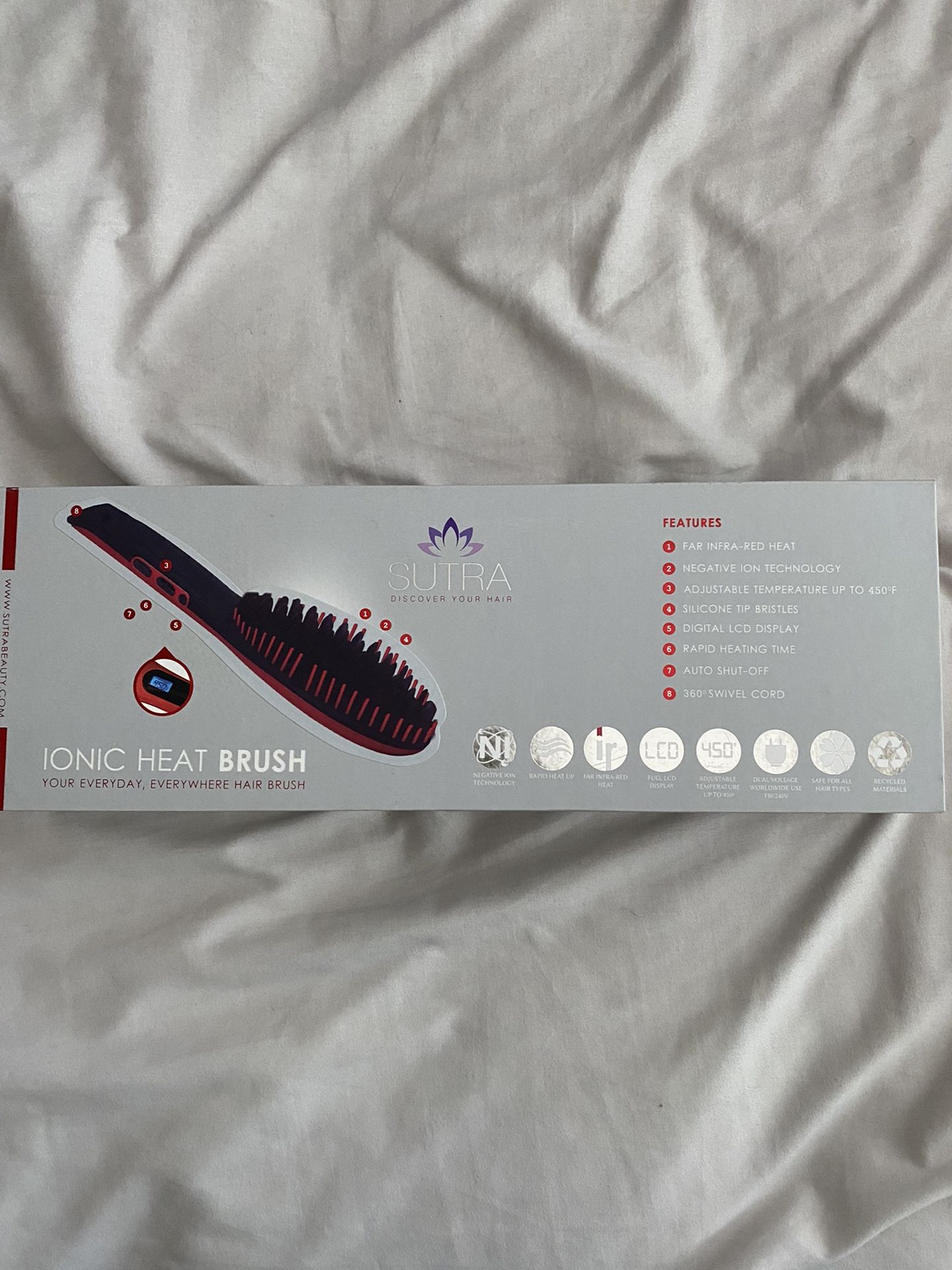 Sutra Hair Straightening Brush