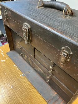 Vintage tool box