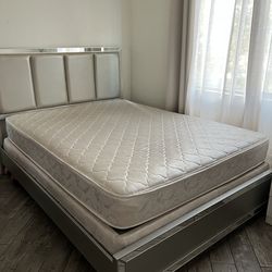 QUEEN SIZE BED FRAME/ DRESSER/NIGHT STAND