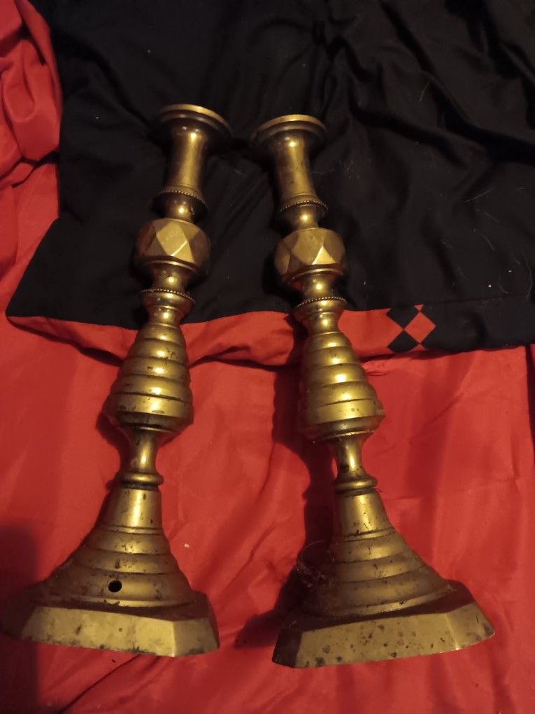 Brass Candle Holders