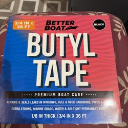 Butyl Sealing Tape Black