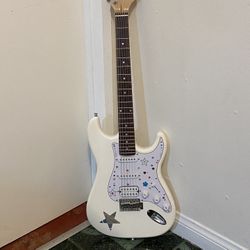 White Guitar 