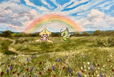 Jirachi & Celebi’s Rainbow Meadow