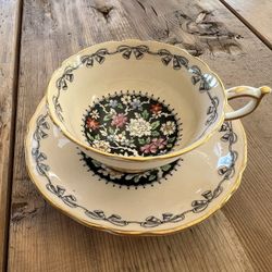 Double warrant paragon 1940’s Cup And Saucer