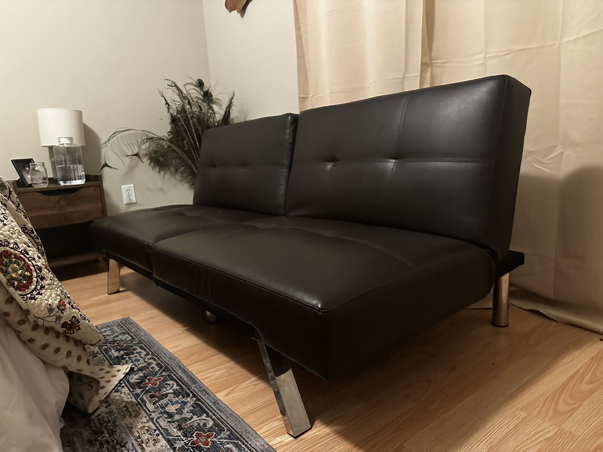 Beautiful Leather futon