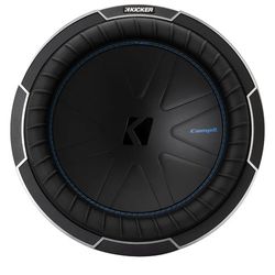 Kicker 51CWQ122 CompQ Q-Class 12" Subwoofer, Dual 2-Ohm