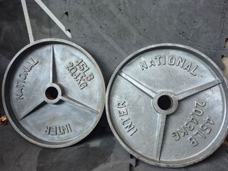 45lbs Olympic Weights
