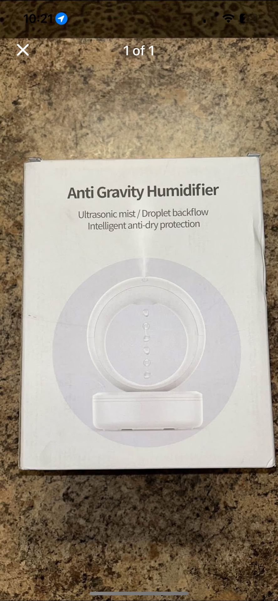 Antigravity Humidifier