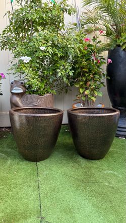 Clay pots