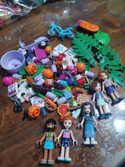 Lego friends figures and accessories