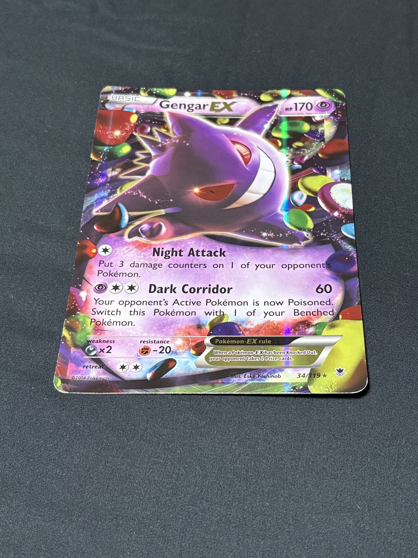 🔥Gengar Ex JUMBO Card🔥