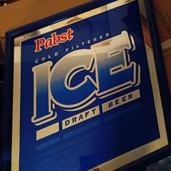 Exclusive Pabts Ice beer mirror