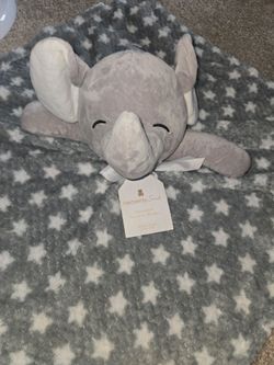 🐘 Oversized Elephant Security Blanket – Super Soft & Cozy!