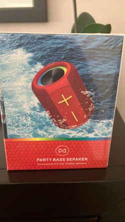 Wireless portable speaker