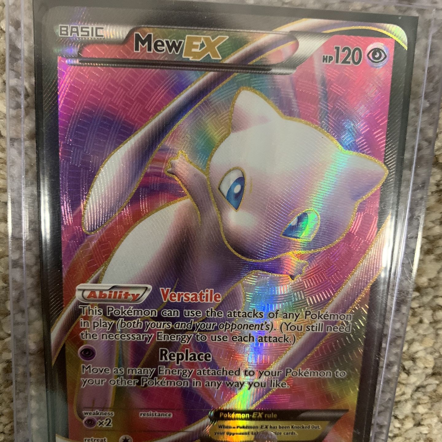 Pokemon Mew EX Full Art Holo, Unused Condition for Sale in Bellingham, WA -  OfferUp