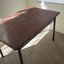 Wood table