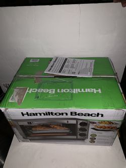 hamilton beach sure crisp aire fryer toaster oven