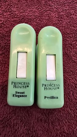 Green Black White Princess House Bag Clips $7.00 Set