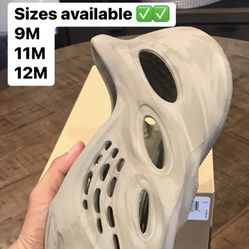 Adidas Yeezy Foam Runner Stone Sage Sizes 9M, 11M, & 12M
