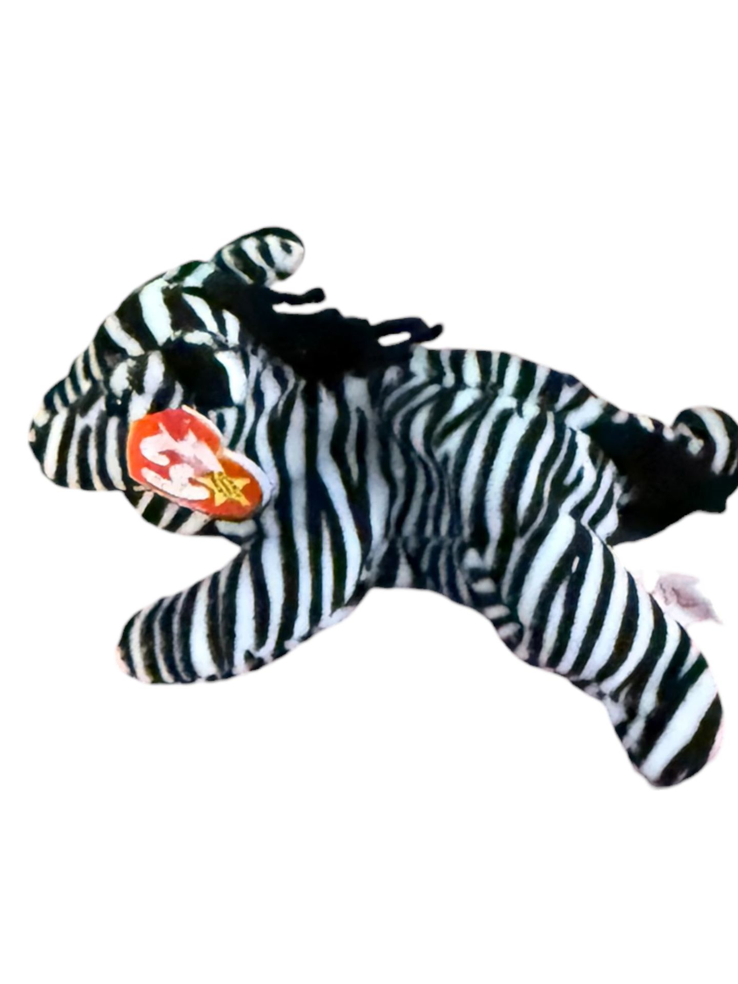 Ty Beanie Baby “Ziggy” the Zebra – 1995 Vintage Plush Toy