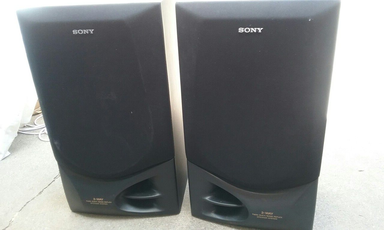 I modsætning til mens september Sony SSD-560 3 way speakers for Sale in San Bernardino, CA - OfferUp