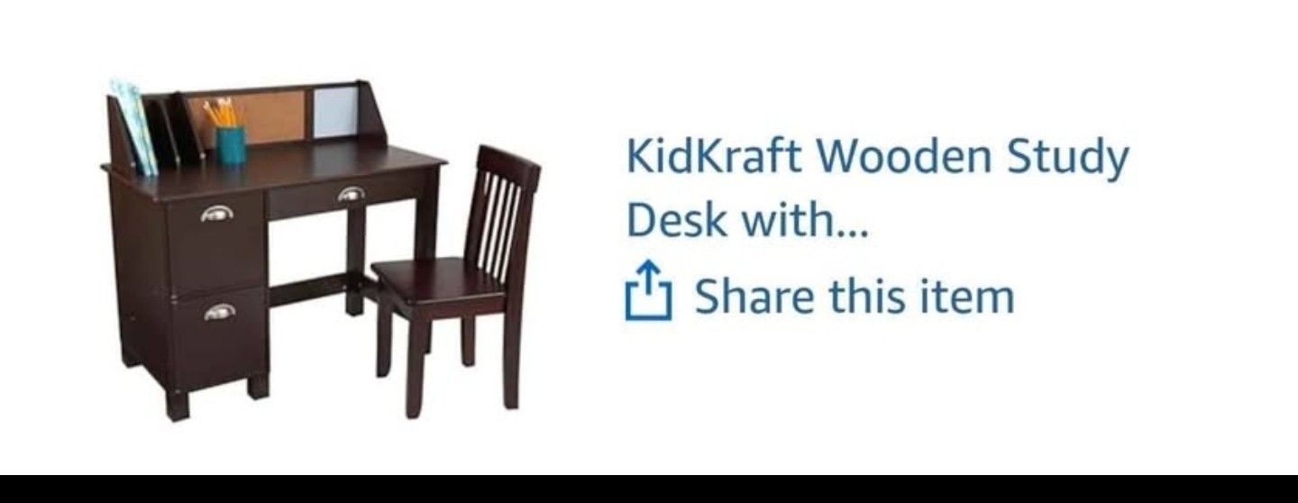 Kids Desk (Already Broken Down. All Hardware Together)