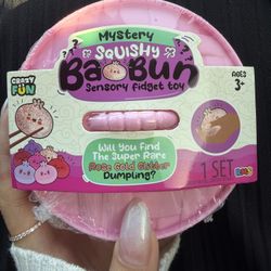 RMS USA Squishy Bao Bun Mystery Fidget Toy New Viral Rare Gold Glitter Dumpling