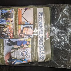 Forearm forklift moving straps