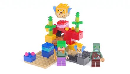 LEGO Minecraft The Coral Reef Set