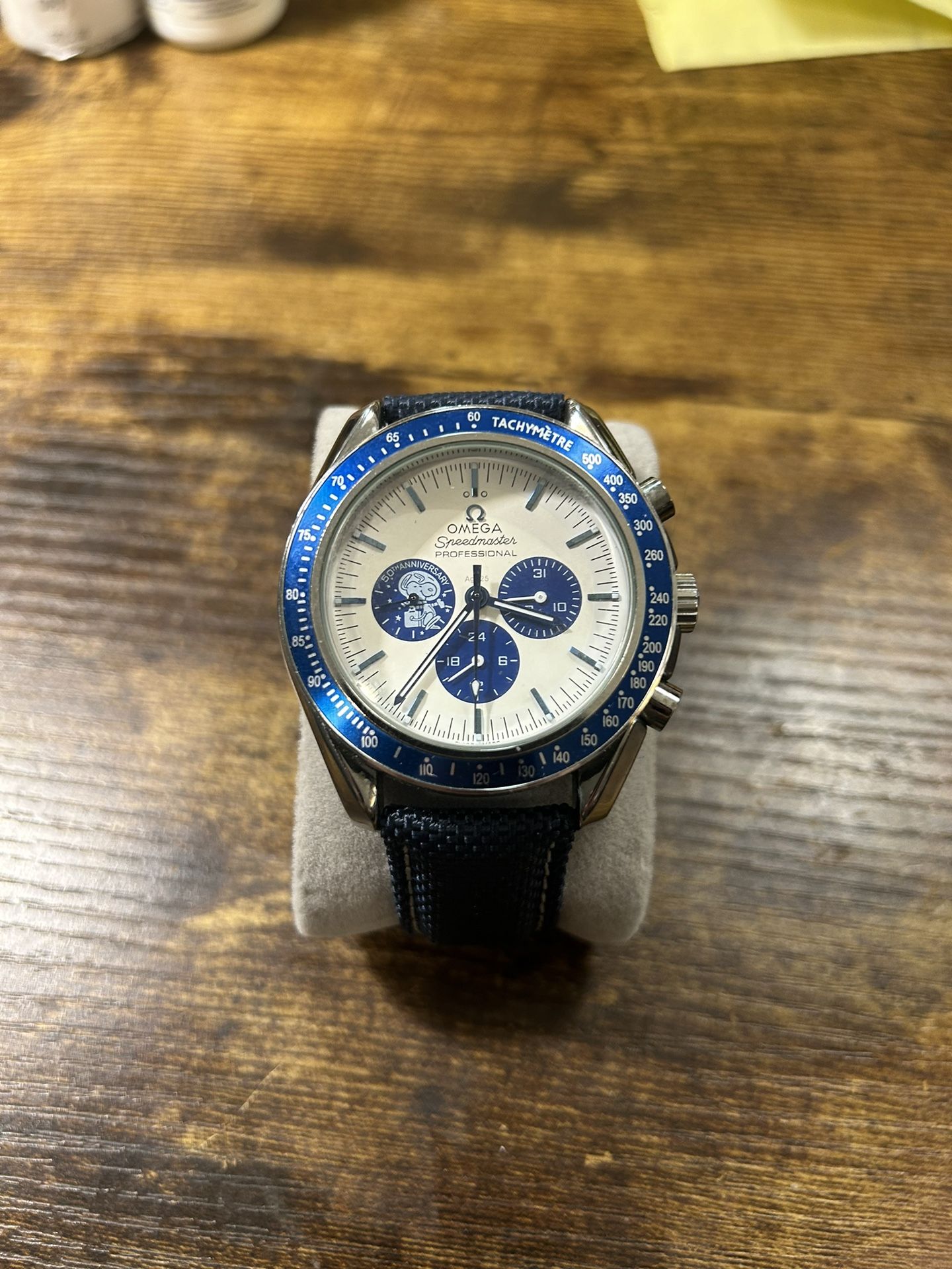 Omega Speedmaster Snoopy Silver Addition Clone