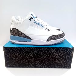 Jordan 3 Retro UNC Blue