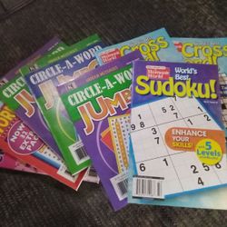 Puzzle Books 50% Off Regular Price!