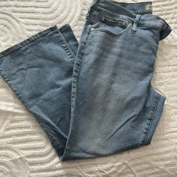 Madewell Midrise Kick Out Jeans