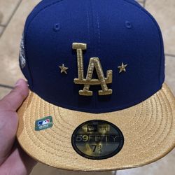 Dodgers Gold Championship 2026 Hat