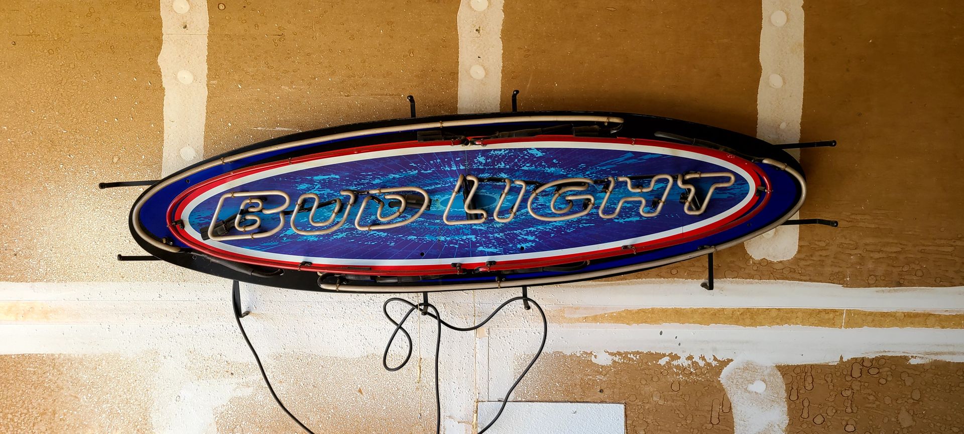 Bud light neon sign