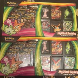 Pokemon Mythical Squishy Collection