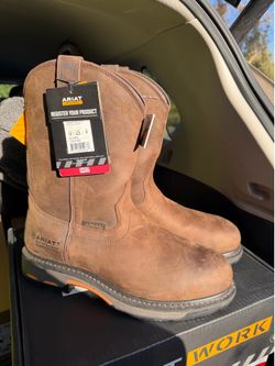 ARIAT BOOTS WORKHOG SIZE 10 EE WIDE