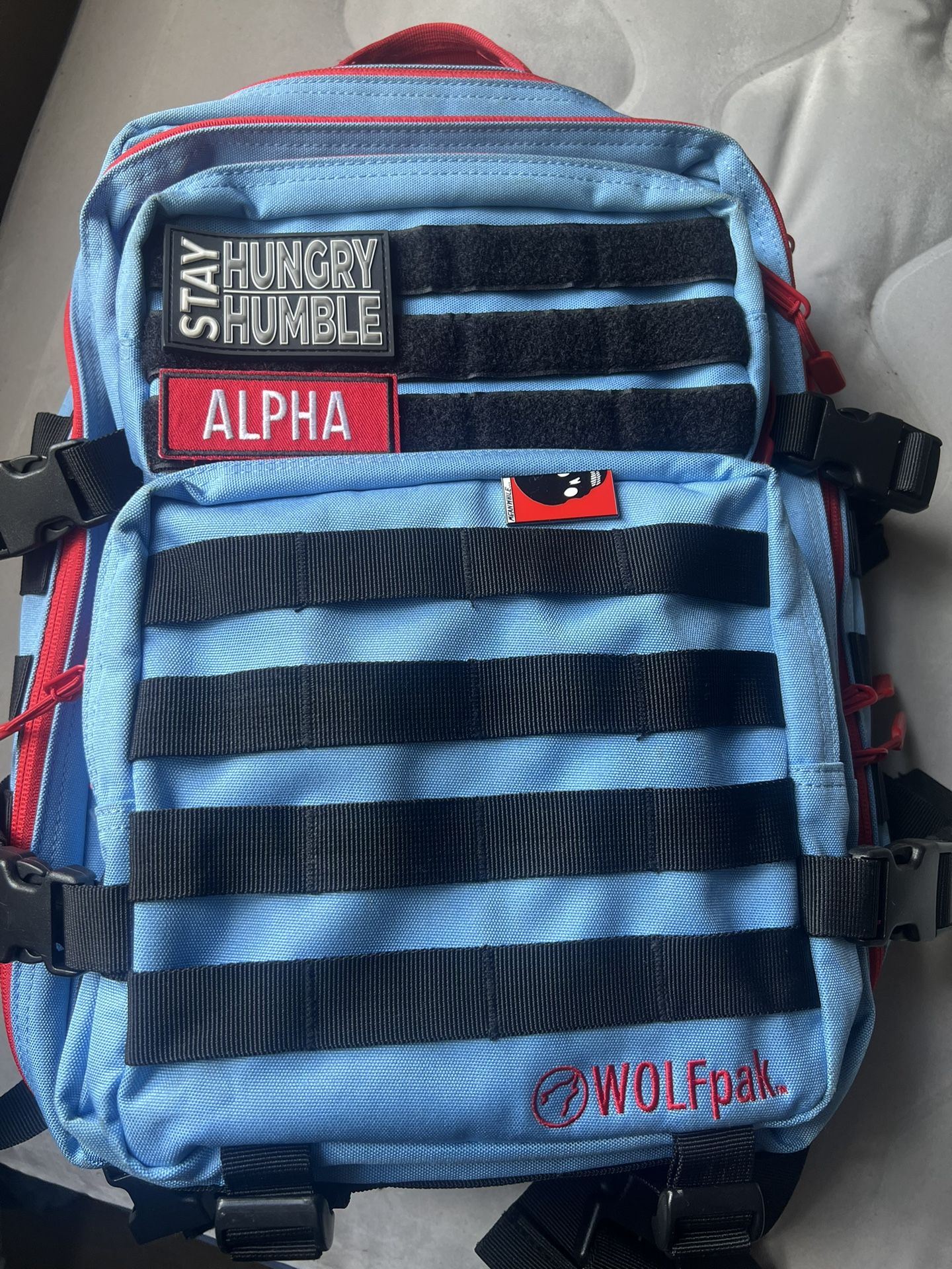 WOLF Blue Tactical Backpack 25L