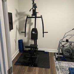 Multifunctional Home Gym Station Workout Machine W/Mat