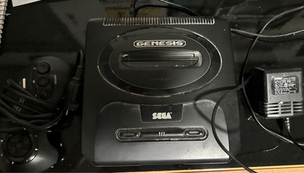 Sega genesis console plus controller