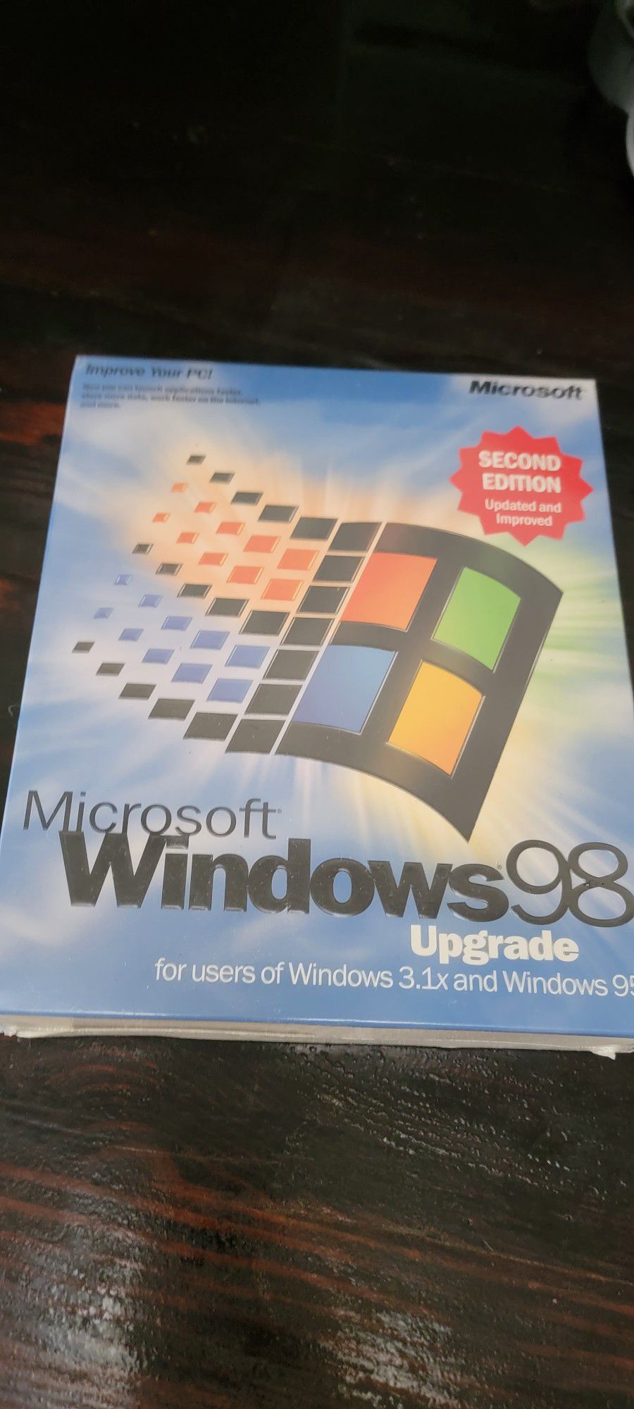 Sealed Original Windows 98 Upgrade CD