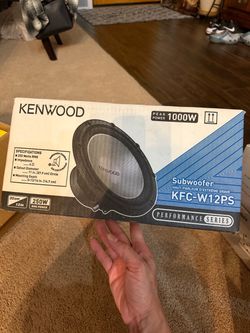 Kenwood KFC-W12PS 12" Performance Series Car Subwoofer